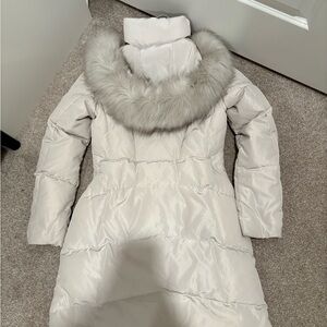 ❗️SOLD❗️Karl Lagerfeld hooded down puffer jacket mid length